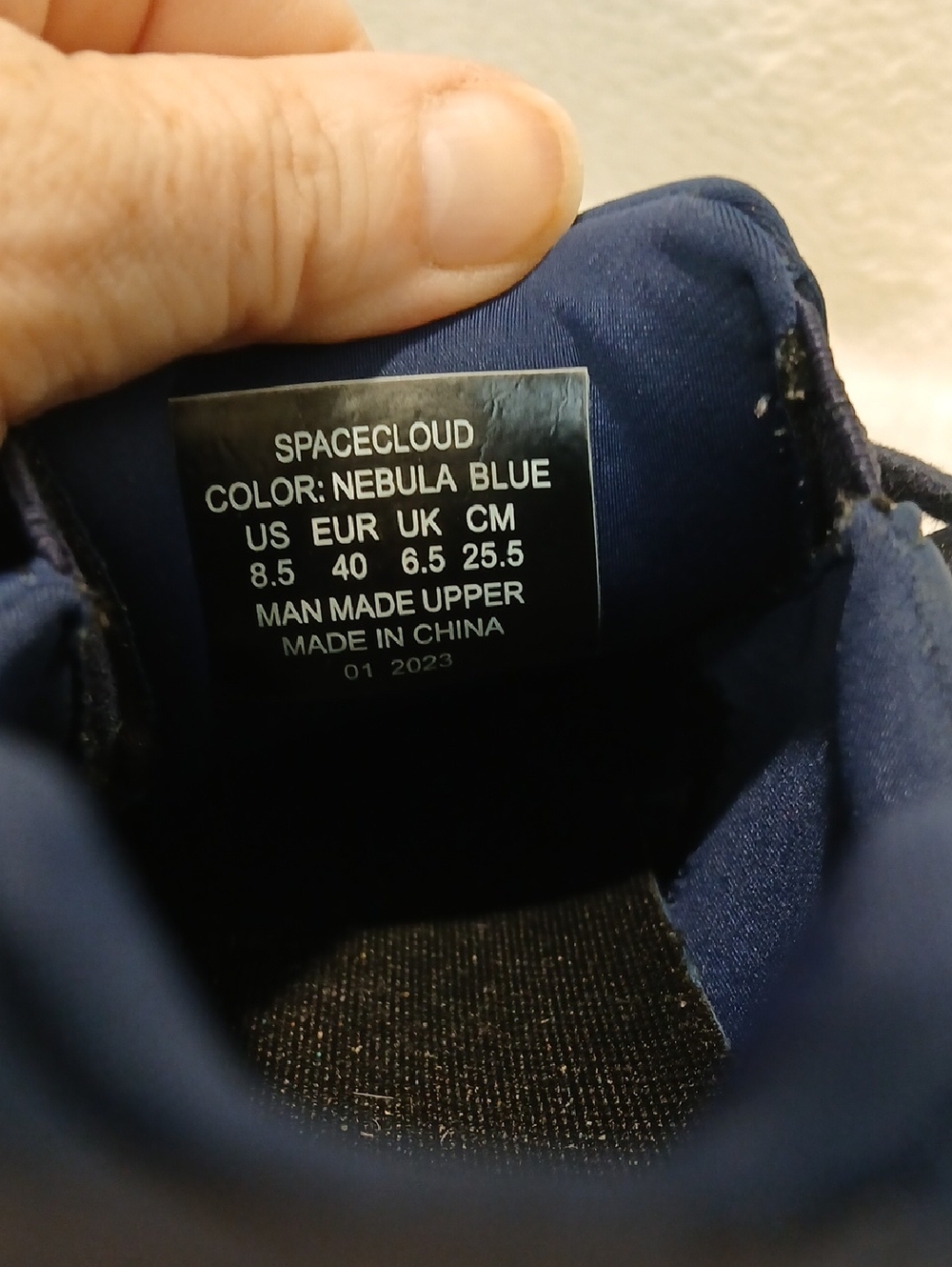 Snibbs Spacecloud 2.0 Nebula Blue Work Sneakers Womens Sz 8.5 - Picture 10 of 11